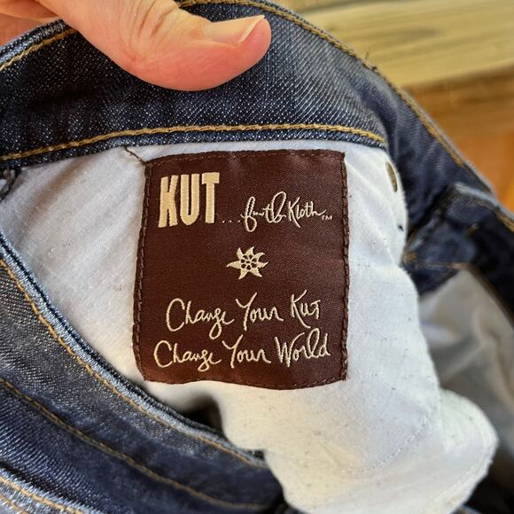 KUT From The Kloth Women's Medium Wash Bootcut Jeans Size 18W - Picture 8 of 10